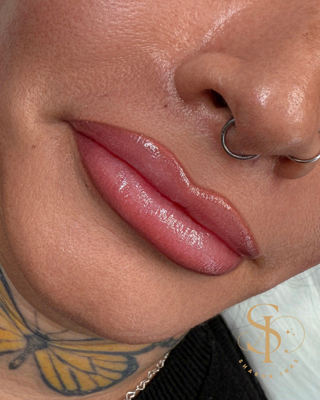 Ombre Lips with Sharon